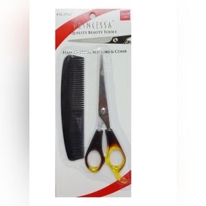 Princessa Hair Cutting Scissors & Comb BNIB